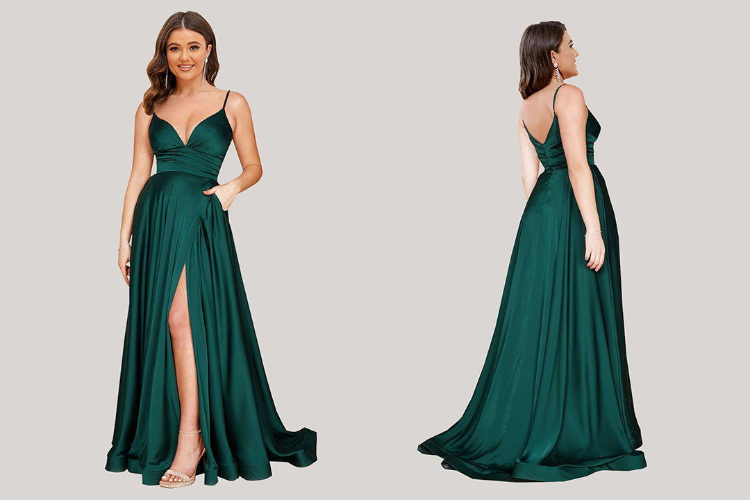 Outlet Evening Dresses with Pockets