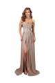 Outlet Sequin Scoop Neck Sleeveless Long Formal Evening Dress