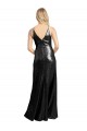 Outlet Sequin Spaghetti Straps Sleeveless V-Back Long Formal Evening Dress