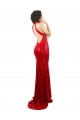 Outlet Sequin Halter Neck Sleeveless Open Back Long Formal Evening Dress