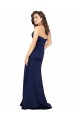 Outlet Silky Satin Sweetheart Sleeveless Long Formal Evening Dress
